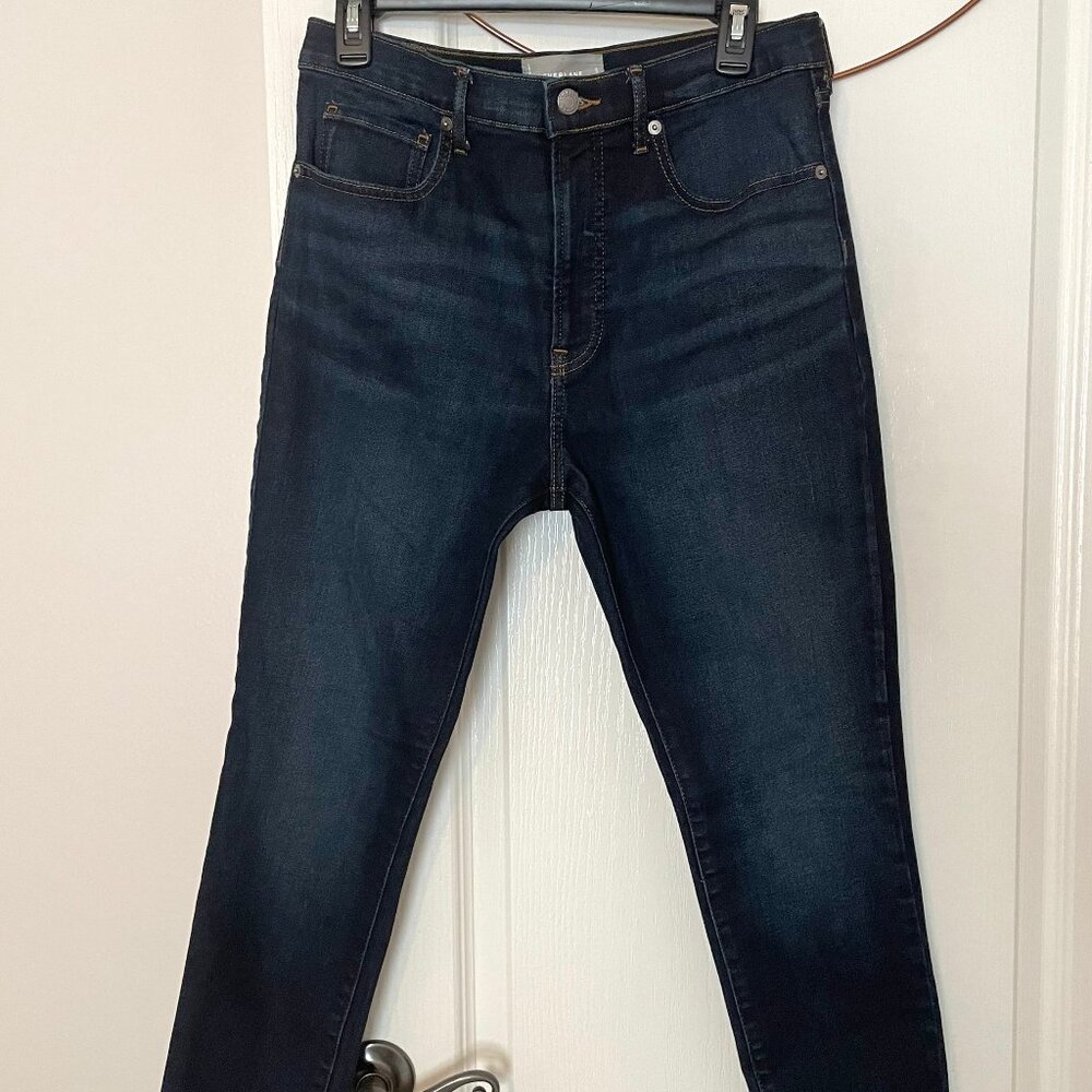 Everlane Authentic Stretch High-Rise Skinny Jean in Deep Indigo Size 30 - Picture 6 of 12